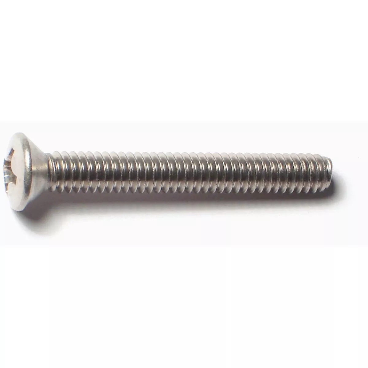 Midwest Fastener 1/4 In.-20 x 2 In. 18-8 Stainless Steel Coarse Thread Phillips Oval Head Machine Screws
