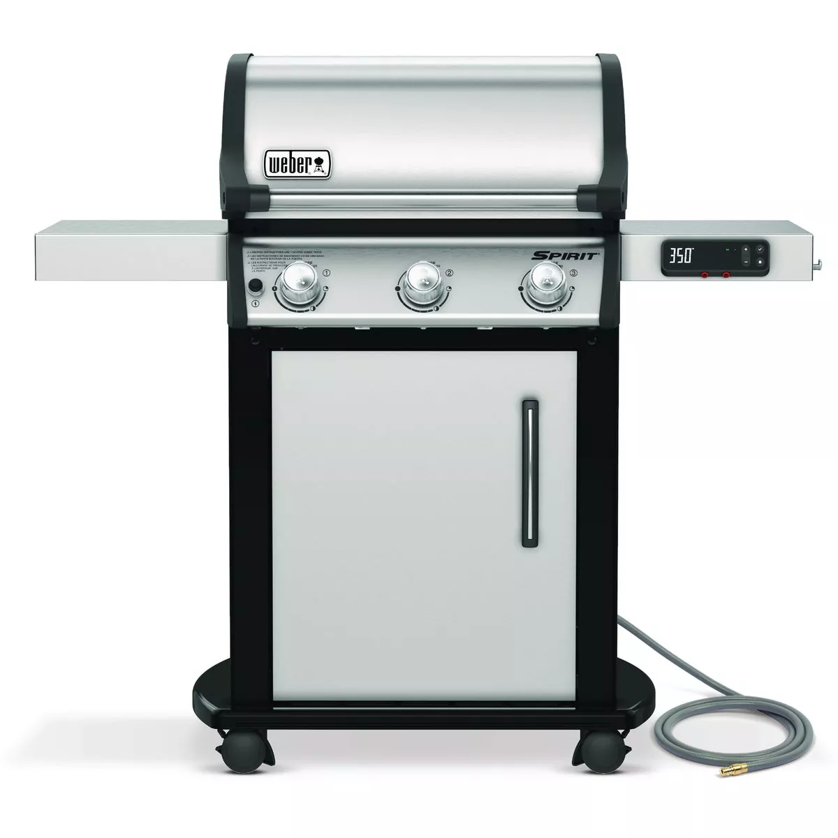 Weber Spirit SX-315 3-Burner Stainless Steel 32,000 BTU Smart Natural Gas Grill