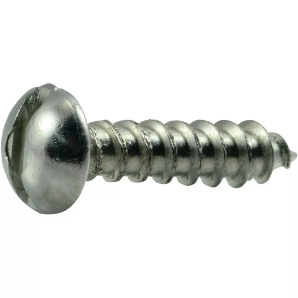 Midwest Fastener #8 x 5/8 In. Zinc Plated Steel Slotted Round Head Wood Screws (12 Ct.)