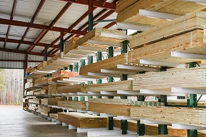 Image of the Lumber Employees at Lilian Lumber Company