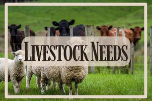 Livestock Needs