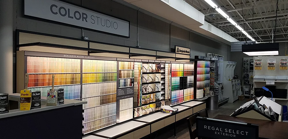 Monnick Supply Paint Department