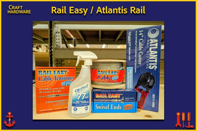 Railings from Craft Hardware!