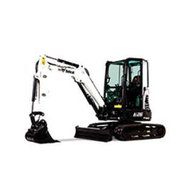 Bobcat Excavator E-26 12"/20" bucket 6,489 LB 9.5 FT