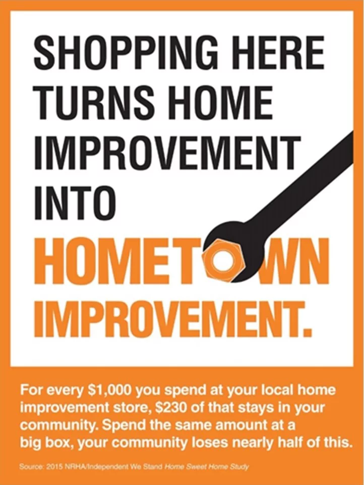 Shop local graphic