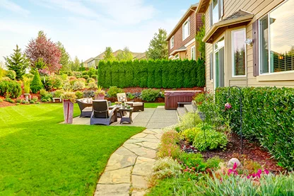 Outdoor Space with Patio Accessories