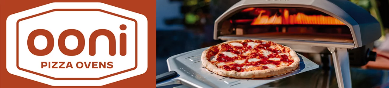 Ooni pizza ovens banner