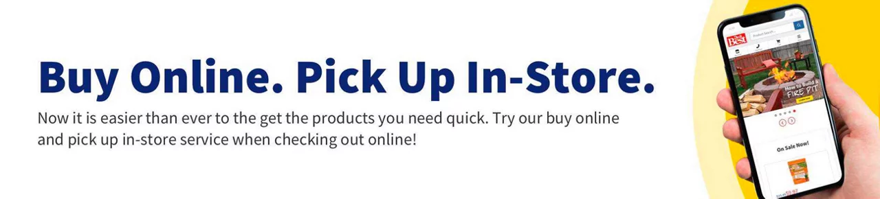 Buy Online - Pickup in Store