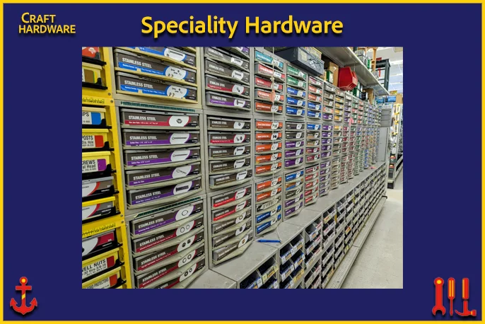Specialty Hardware from Craft Hardware!