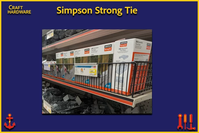 Simpson Strong Tie Products from Craft Hardware!
