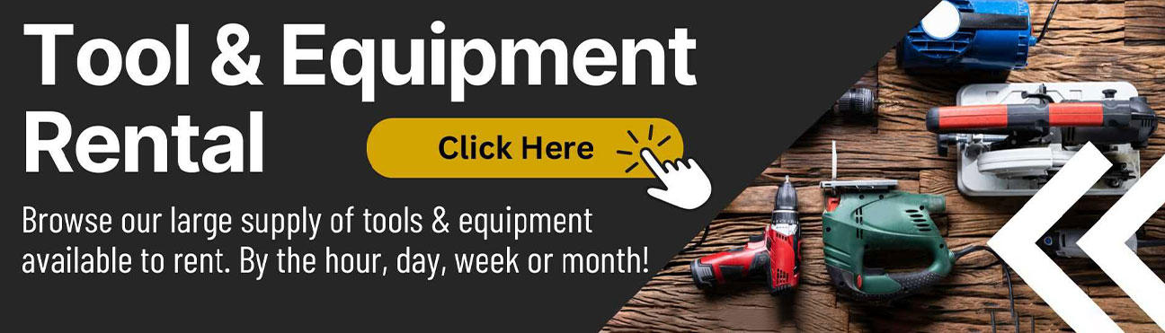 Tool & Equipment Rental banner
